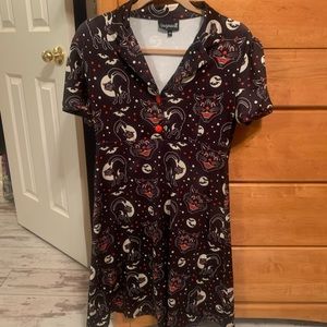 Sourpuss scary cat Halloween dress